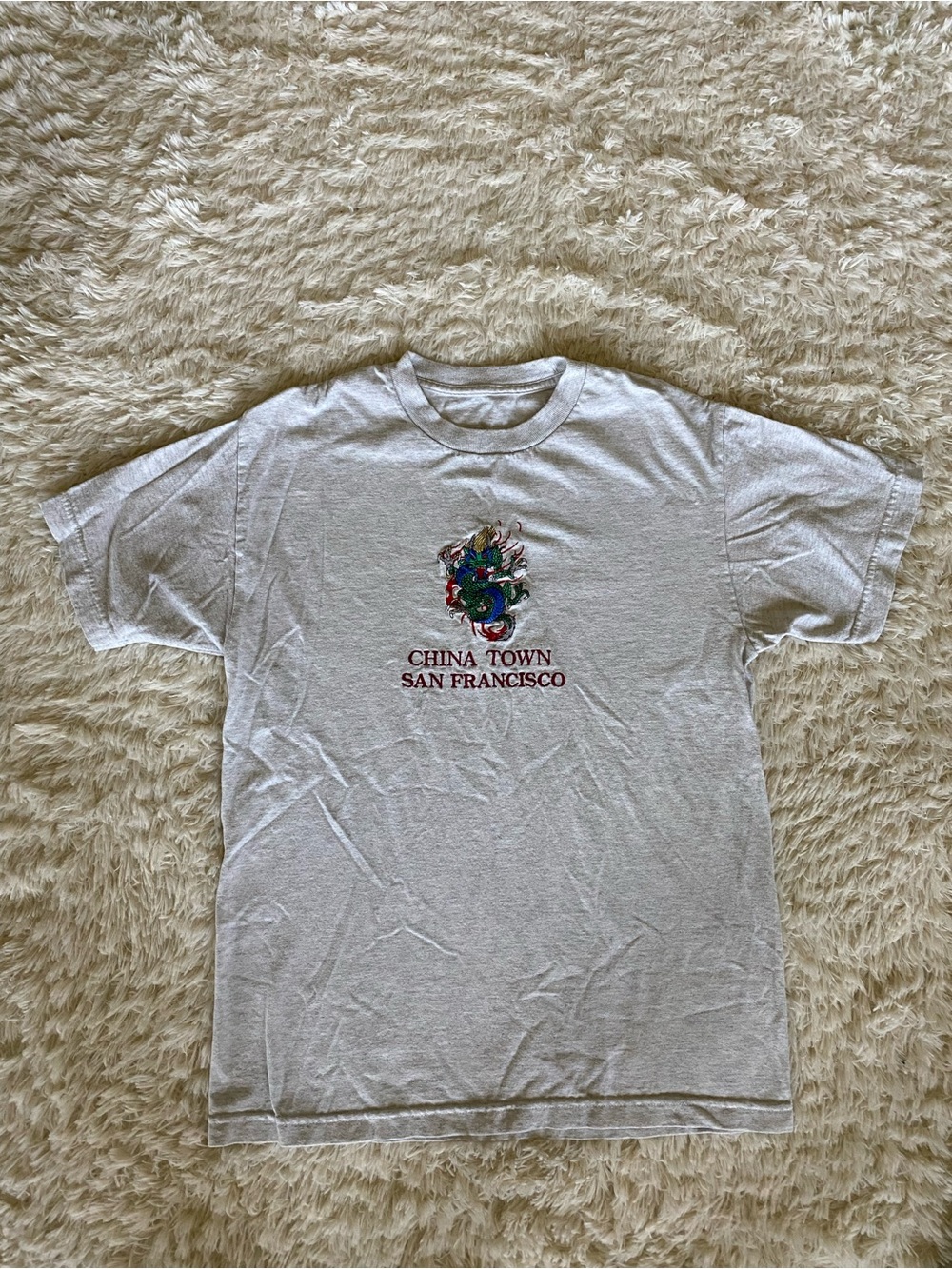 China Town San Francisco Graphic Tee - Light Gray